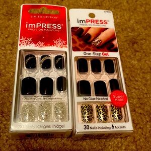 Impress nails.